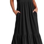 ANRABESS Womens 2025 Summer Casual Maxi Dress A