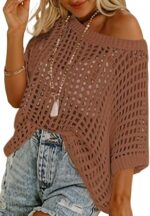 Dokotoo Womens Summer Scoop Neck Short Sleeve