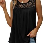 Saloogoe Summer Tank Tops for Women Loose Fit