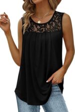Saloogoe Summer Tank Tops for Women Loose Fit