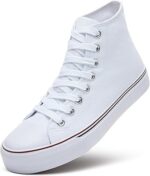 ZGR Womens High Top Canvas Sneakers,Lace-up