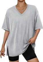 Trendy Queen Oversized Tshirts for Women Workout