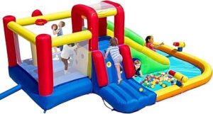 Bounce House Inflatable Water Slide for Kids,