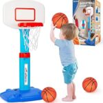 Toddler Basketball Hoop Indoor for Age 1-3,