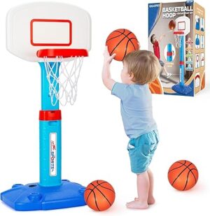 Toddler Basketball Hoop Indoor for Age 1-3,