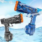 2 Pack Electric Water Guns for Kids Adults, Long