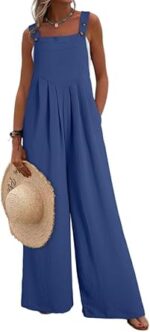 Dokotoo Women's Casual Loose Overalls Jumpsuits