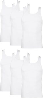 Hanes Men's Tank Top Undershirt Pack, Cool &