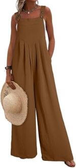 Dokotoo Women's Casual Loose Overalls Jumpsuits