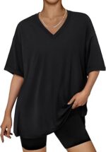 Trendy Queen Oversized Tshirts for Women Workout