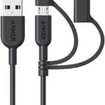 Anker Powerline II 3-in-1 Cable, Lightning/Type