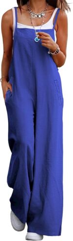 YESNO Women's Summer Boho Casual Jumpsuits Wide