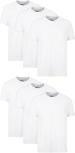 Hanes Mens Undershirt Packs, Stay-Tucked Soft
