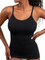 SHAPERMINT Womens Tops - Scoop Neck Cami Body