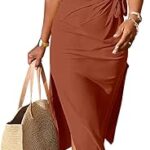 ANRABESS Women's 2025 Summer Maxi Tshirt Dress
