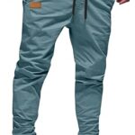 JMIERR Mens Casual Joggers Pants - Cotton