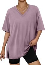 Trendy Queen Oversized Tshirts for Women Workout