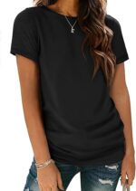 ATHMILE Womens T Shirt Summer Tops Short Sleeve