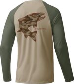 Palmyth Fishing Shirts for Men Long Sleeve Sun