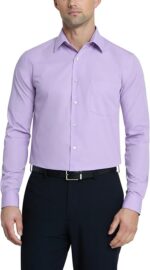 Van Heusen Men's Dress Shirt Regular Fit Poplin