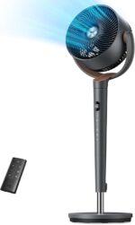 Dreo Fan for Bedroom, 120° Oscillating Standing