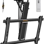 Perlegear Electric Ceiling TV Mount with Remote