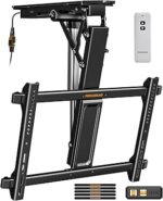 Perlegear Electric Ceiling TV Mount with Remote
