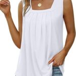 Saloogoe Summer Tank Tops for Women Loose Fit