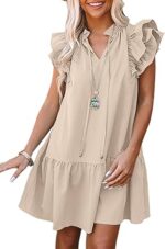 Dokotoo Womens Summer Dresses 2025 V-Neck