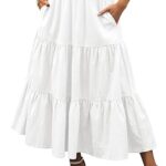 ANRABESS Women’s Summer Boho Flowy Swing Tiered