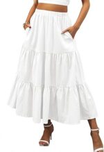 ANRABESS Women’s Summer Boho Flowy Swing Tiered