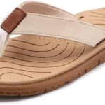 KuaiLu Womens Casual Flip Flops Yoga Mat