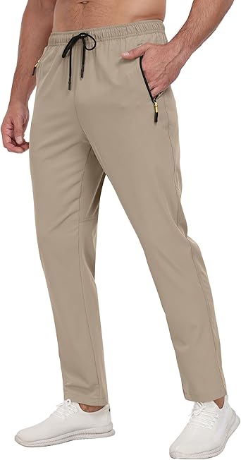 Men's Sweatpants Lightweight Workout Pants with