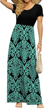 DB MOON Womens 2025 Summer Maxi Dresses Casual