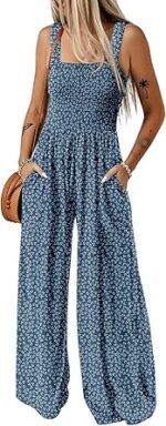 Dokotoo Women's Casual Loose Overalls Jumpsuits