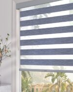 Persilux Blackout Cordless Zebra Blinds for