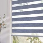 Persilux Blackout Cordless Zebra Blinds for