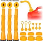 Gas Can Spout Replacement - 3 Kit Fuel Can Tank