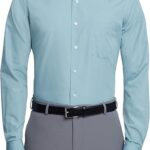 Van Heusen Men's Dress Shirt Fitted Poplin