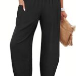 ANRABESS Womens Wide Leg Palazzo Capri Pants 2025
