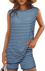 Glamaker Women's 2 Piece Short Sets Summer Lounge