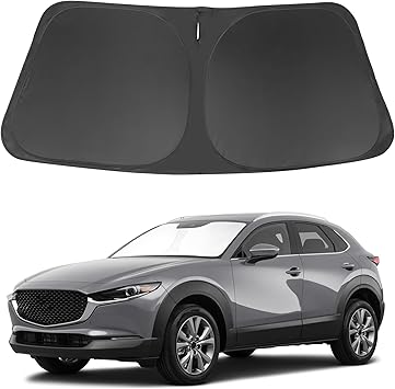 Windshield Sun Shade Compatible with Mazda CX-30