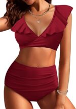 AI'MAGE Women High Waisted Bikini Sets Tummy