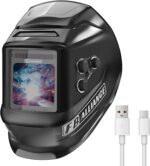 3.94”×3.82” Large Viewing Welding Helmet, True