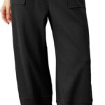 Xiaoxuemeng Womens Baggy Wide Leg Pants Casual