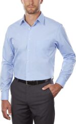 Van Heusen Men's Dress Shirt Regular Fit Poplin