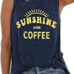 Womens Tank Tops Summer T Shirts Sleeveless