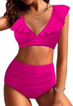 AI'MAGE Women High Waisted Bikini Sets Tummy