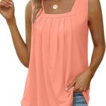 Saloogoe Summer Tank Tops for Women Loose Fit