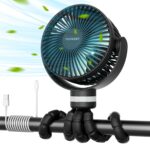 Momcozy Portable Stroller Fan, 8000mAh, 27H